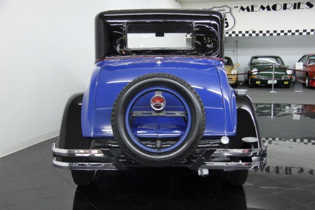 1931 hudson 8 rumble seat 3-window coupe