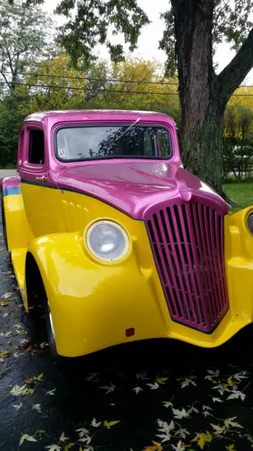 33 willys pro street vette 454 street hot rod kitcar