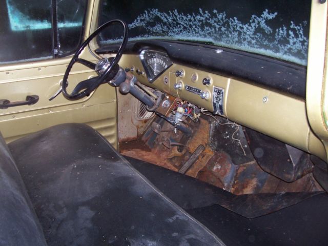 1959 chevrolet apache fleetside pickup with bbw factory v/8 easy project truck