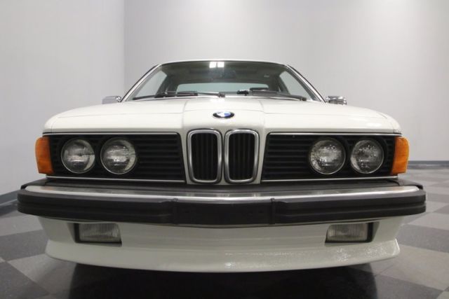 1985 bmw 635csi 126226 miles alpine white coupe 3.5 inline 6 4 speed automatic