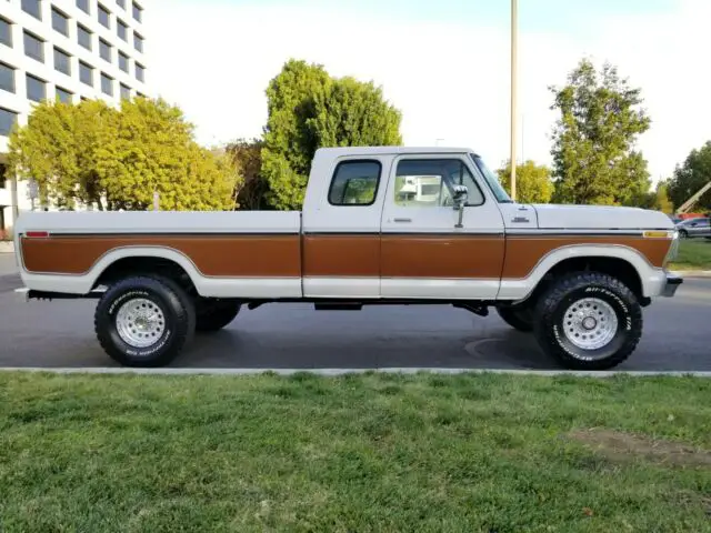 1978 ford f-250 super cab 4x4 rebuilt 460 v8 4-speed manual transmission 4wd 78
