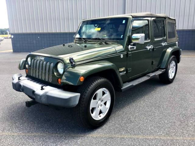 2007 jeep wrangler unlimited sahara 4x4 sahara 4dr suv for sale in milford, delaware