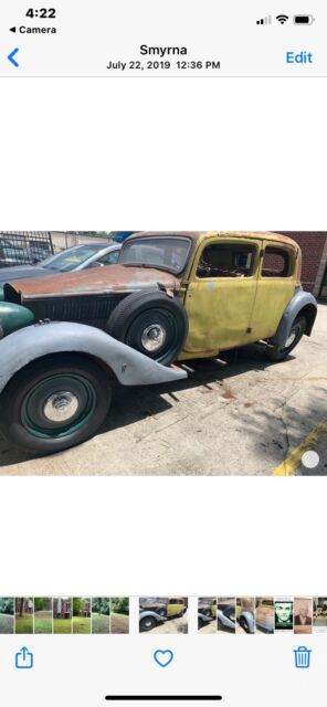1934 mercedes-benz 230 sedan grey rwd manual 230