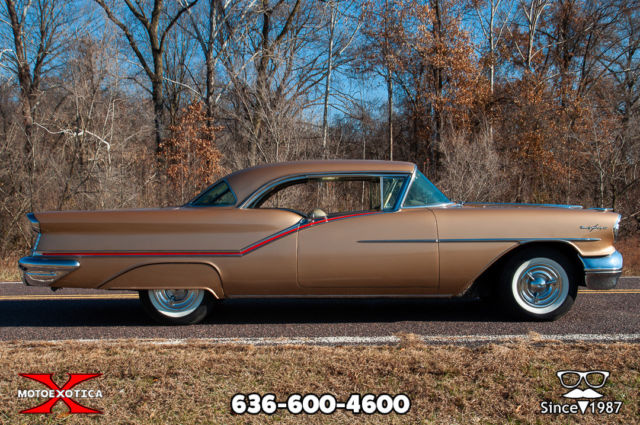 1957 oldsmobile 98 starfire deluxe holiday coupe with j2 power package