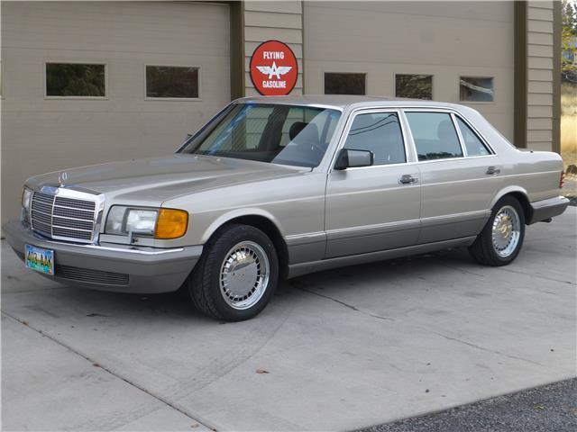 1987 mercedes 560sel 4dr sedan - always garaged - extra clean