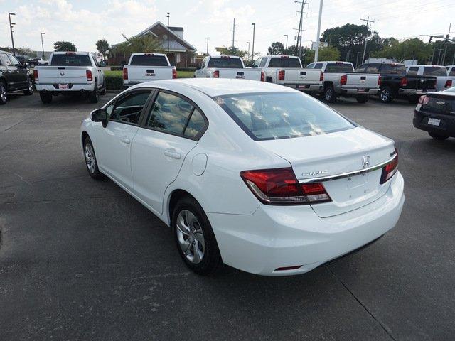used 2015 honda civic lx sedan lake charles, la 70607 for sale in lake charles, louisiana