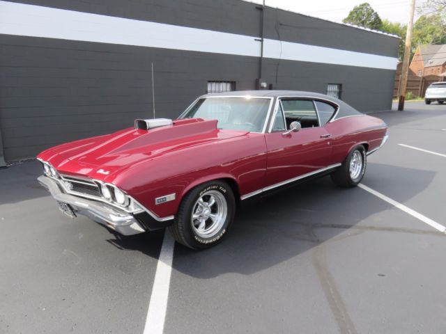 true 138 supersport 396 1968 chevelle supercharged street/machine!