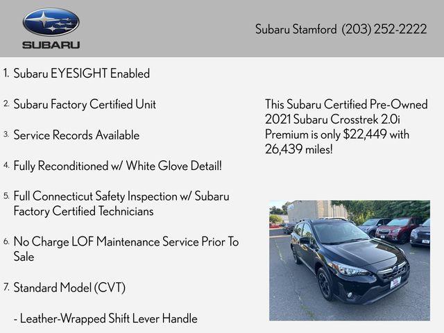 2021 subaru crosstrek premium