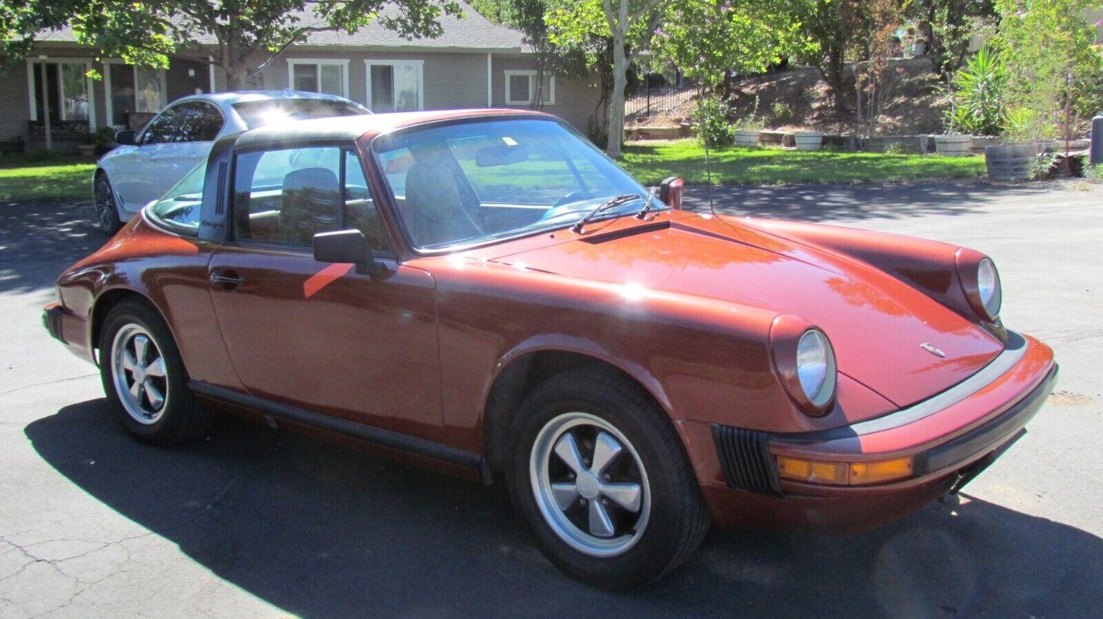 1977 porsche 911 rebuilt motor zero rust runs great