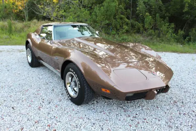 1975 chevrolet corvette stingray l-48 t-top 350 v8 coupe 120+ hd pictures