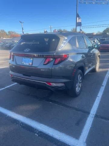 2024 hyundai tucson hybrid blue
