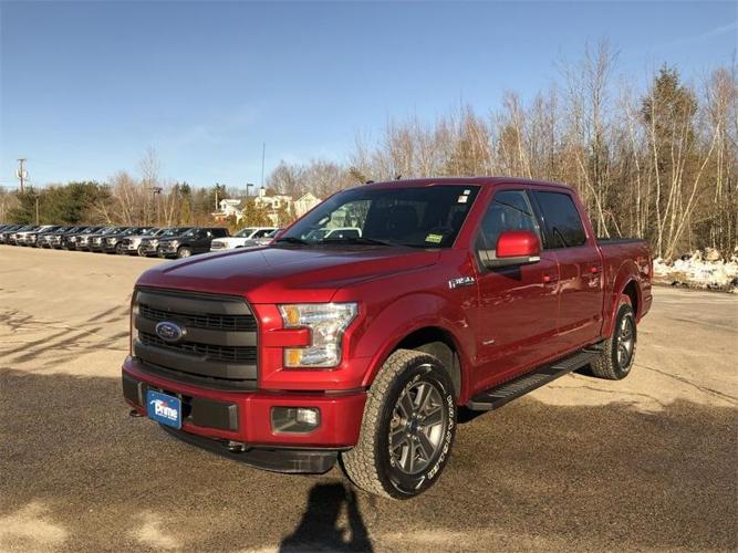 2016 ford f-150 lariat 4x4 lariat 4dr supercrew 6.5 ft. sb for sale in saco, maine