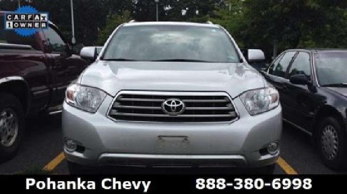 2009 toyota highlander limited in chantilly, va