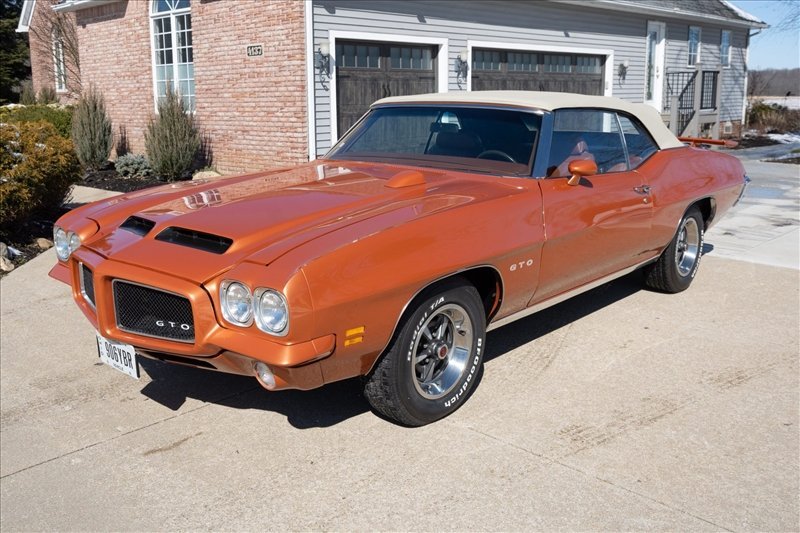 1971 pontiac gto convertible