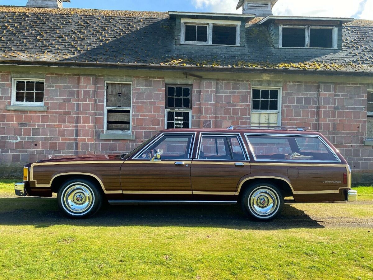 1981 ford ltd country squire wagon worldwide no reserve! recently re-did