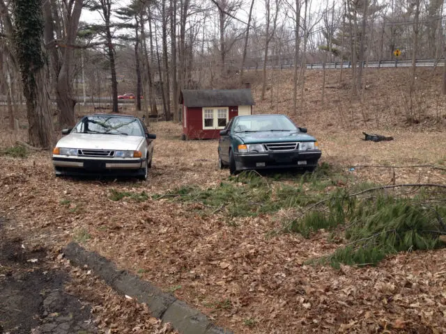 two (2) saab 9,000. '92 griffin edition cars