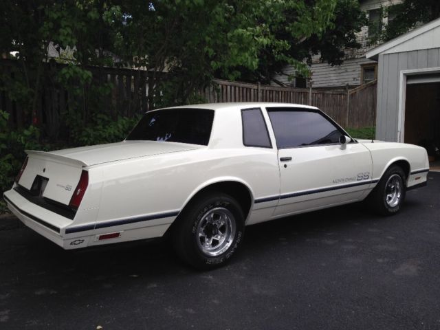 1984 chevrolet monte carlo ss 42,000 1 owner miles excellent condition