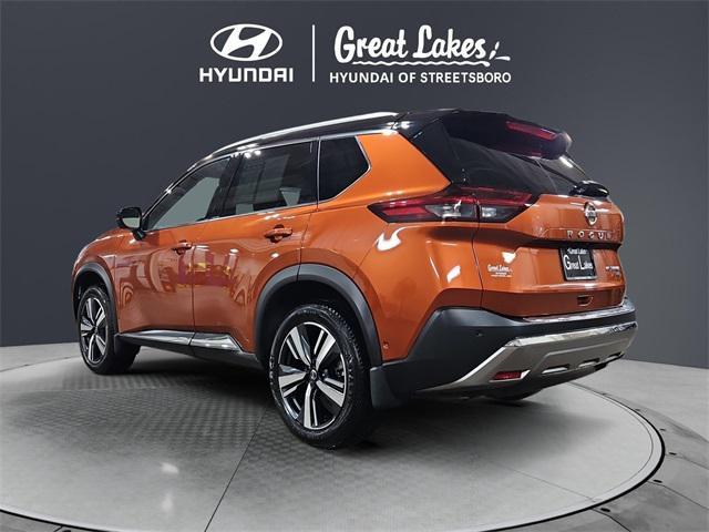 2021 nissan rogue platinum