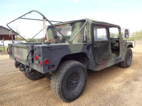 no reserve 1985 h1 humvee hummer m998 6 liter diesel ex-military