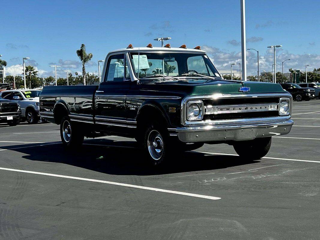 1969 chevrolet c10 cst custom sport truck 350 v-8 automatic