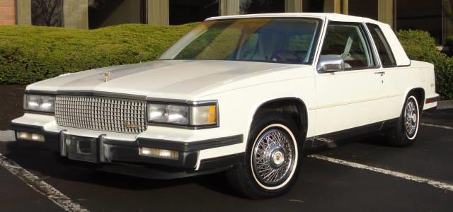 1987 cadillac coupe deville spring edition triple white low miles l@@k nr!!!!