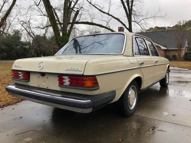 1981 mercedes-benz 200-series 240d - w123 - diesel