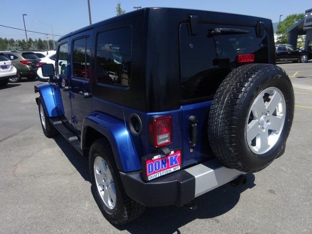 2010 jeep wrangler unlimited sahara 4x4 sahara 4dr suv for sale in whitefish, montana