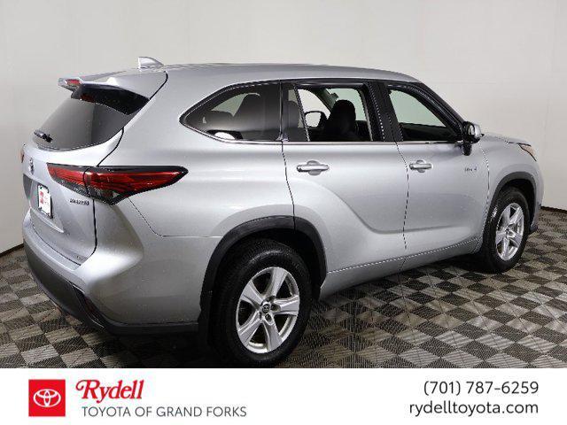 2021 toyota highlander hybrid le