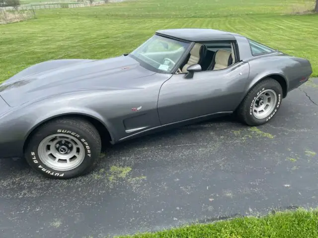 1979 chevrolet corvette coupe grey rwd automatic l-48