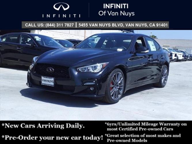 new 2024 infiniti q50 red sport 400