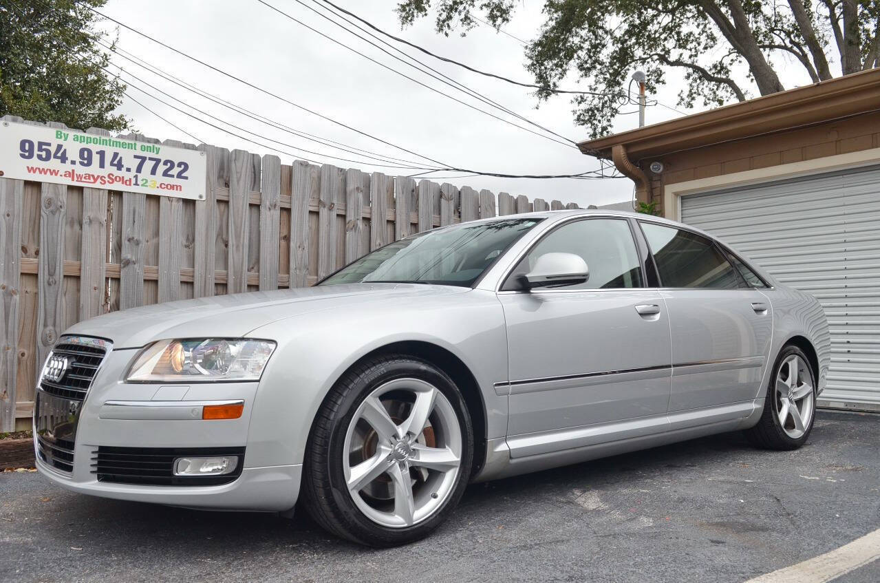 2009 audi a8 quattro awd 4dr sedan