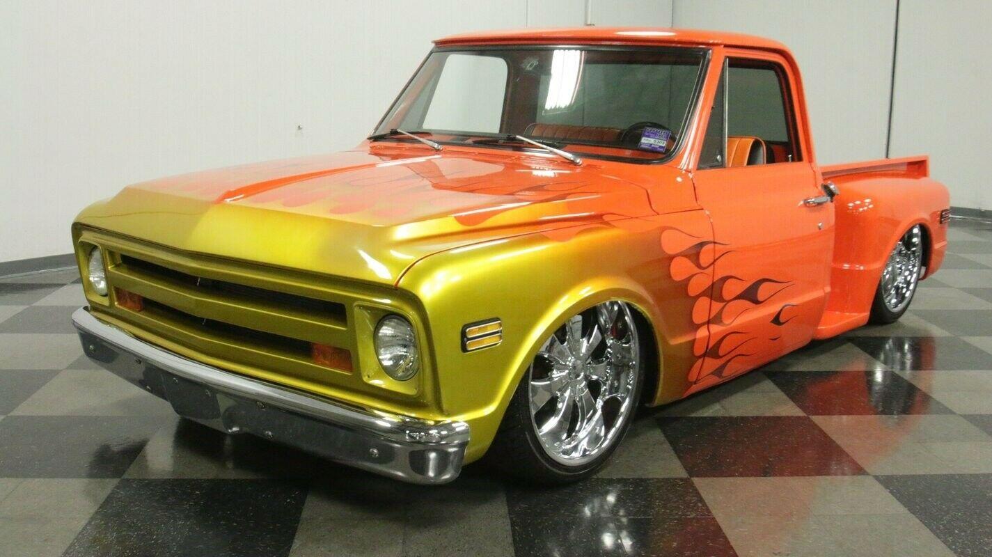 1968 chevrolet c-10 454 restomod classic vintage chrome chevy