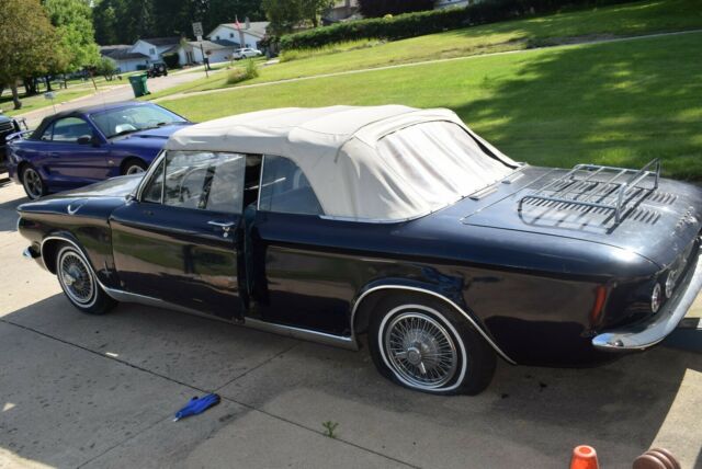 convertble project for restoration or parts - automatic with a/c + rare extras