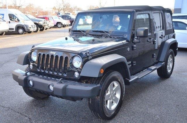2014 jeep wrangler unlimited sport 4x4 sport 4dr suv for sale in chicopee, massachusetts