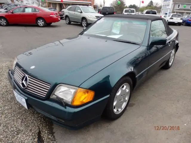 1994 mercedes-benz sl320 convertible--1-owner--2 tops--only 54,000 miles!!!!