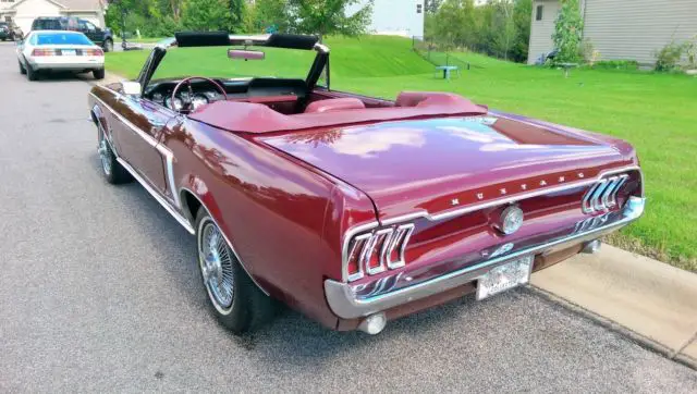 1968 ford mustang base convertible 2-door 3.3l