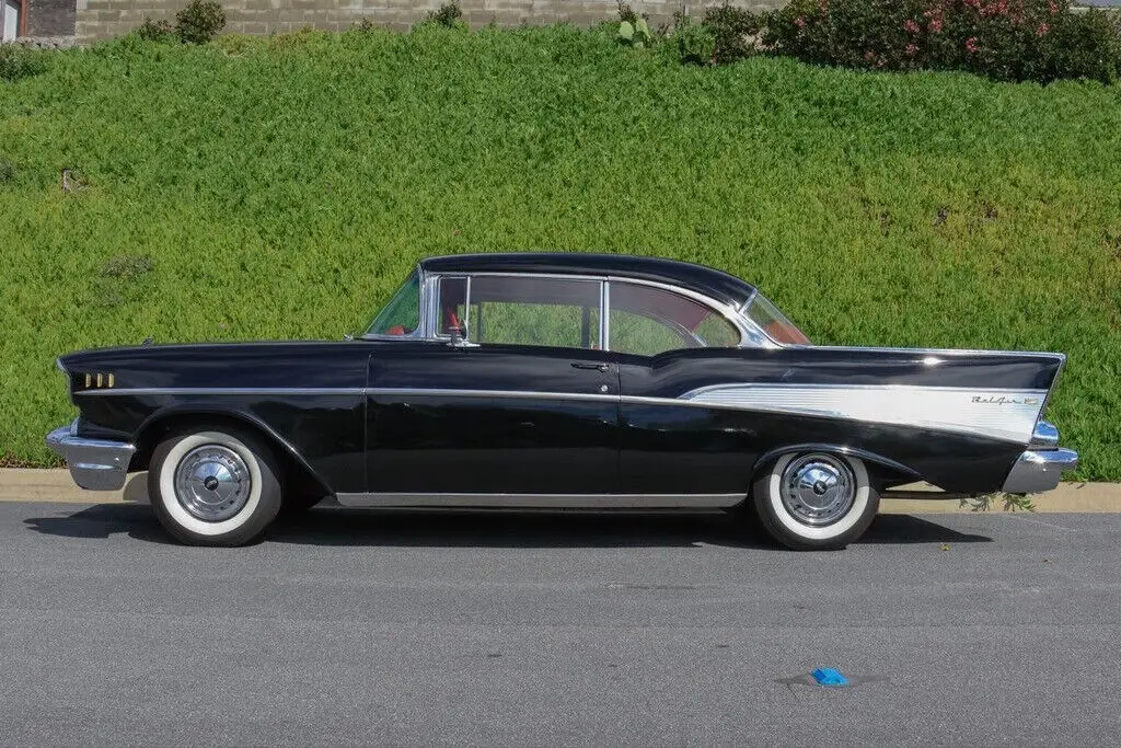 1957 chevrolet bel air 283 v-8 low miles coupe