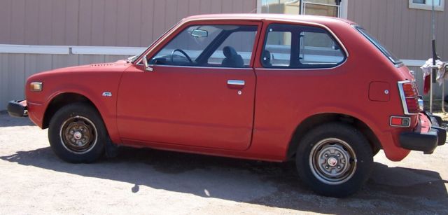 1978 honda civic cvcc 3 door hatchback