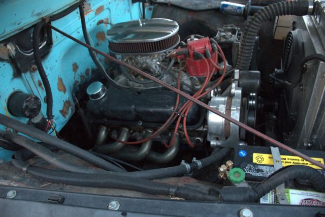 bagged 1955 ford f100