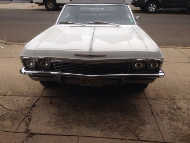 1965 chevrolet impala ss convertible survivor barn find 43,000 original miles
