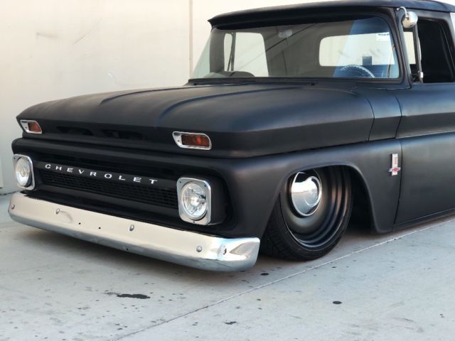 1963 chevrolet c10 shortbed bagged ls swapped