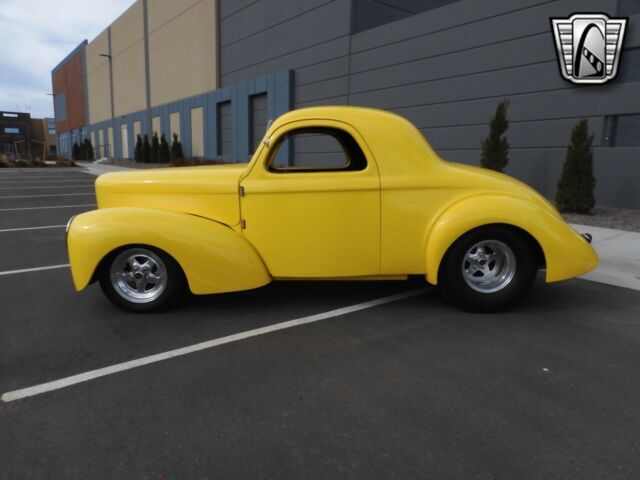 yellow 1940 willys coupe v-8 small block 350cid 4 speed manual available now!