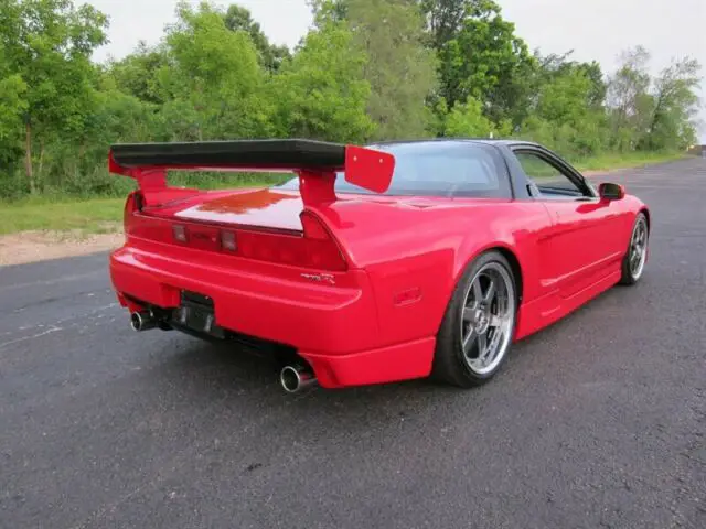 1991 acura nsx 83200 miles red 3.0l na v6 double overhead cam (dohc) 24v 5 spe