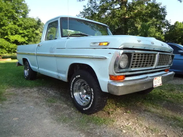 1970 f100 short bed fleetside