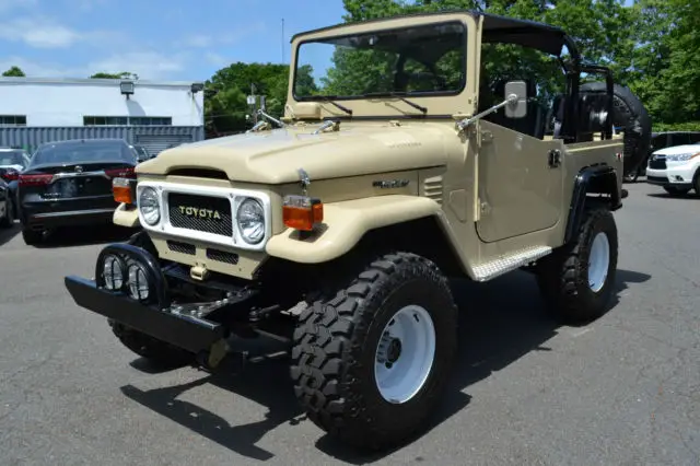 1981 toyota land cruiser fj40, 4wd, 2dr, soft top, hard top