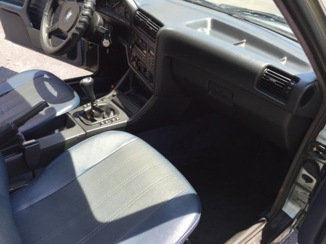 1986 bmw 325e base sedan 4-door 2.7l 5 spd, no reserve