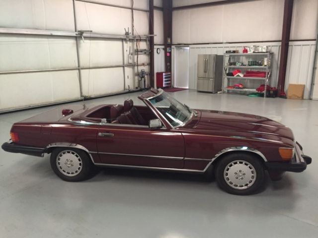 1987 mercedes-benz 560sl convertable