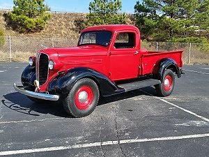 1938 dodge pick up 1038 miles red/black