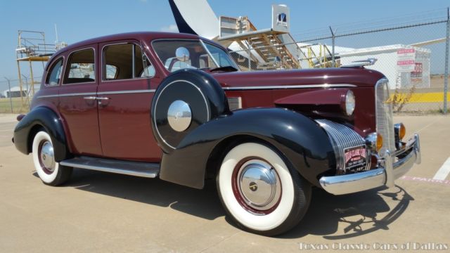 1939 cadillac lasalle series 39-50 touring sedan - restored- 322 ci v8 - video