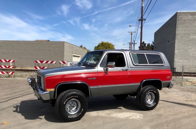 1988 gmc-24k-origanl miles-jimmy/chevy blazer k5-4x4,power,a/c,k1500,k10,c10,sw